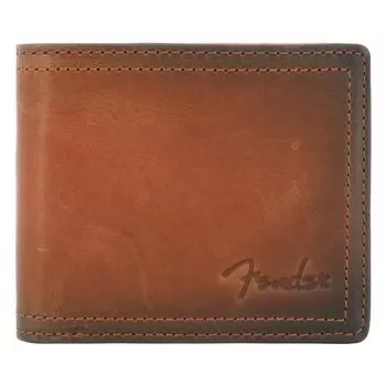 Bifold Wallet Cowhide Stratocaster Folding Wallet Brown [Fender] Men s 950-502 [02]