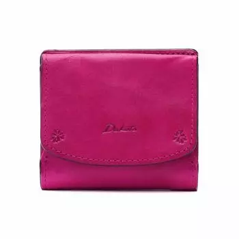 Bifold Wallet Genuine Leather Bambina 0036123 Pink [Dakota] Women s DA-36123-32