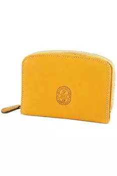Bifold Wallet Genuine Leather Mustard [Dakota] Women s DA-30180-53