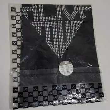 Big Bang 2012 Alive Tour Кубическая черная футболка Gd Big Bang