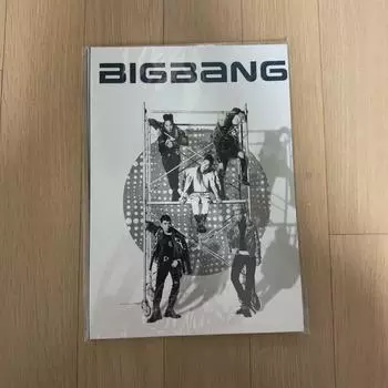 Big Bang Официальный Товарный Блокнот G-dragon Taeyang Daesung Top