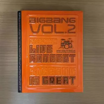 Big Bang Second Live Concert Great Dvd+ Photobook Album