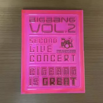 Big Bang Второй концерт Открытка Почтовая книга открыток