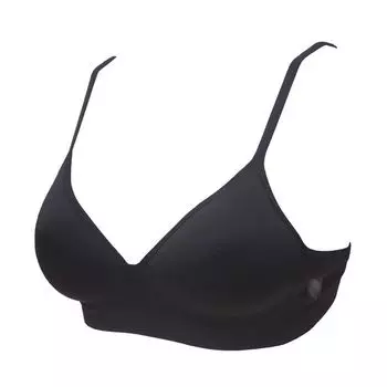 Big Brand Leopard Medium and Low Strength Sports Bra Fixed Integrated Chest Pad Yoga Fitness Sports No Steel Ring Bra Black 80A