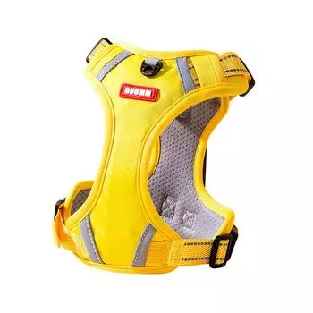 Big dog leash anti-explosion, medium and large dogs go out with chest straps, side herding Golden Retriever walking dogs, pet leash L (recommended weight 28-20 kg)