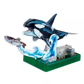 Big Dream Moving 3D Трехмерная головоломка DIY Модель Модель Кит Корея 3d головоломка