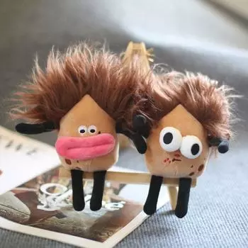 Big Mouth Girl Big Mouth Girl Плюшевый брелок для ключей Sausage Mouth Креативный Веселый Декоративный Big mouth