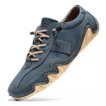 Big Size 47 48 Men Shoes Breathable Non Slip Work Shoes for Male Fashion Sneakers Outdoor Walking Flats Footwear Men Sneakers 38 бежевый