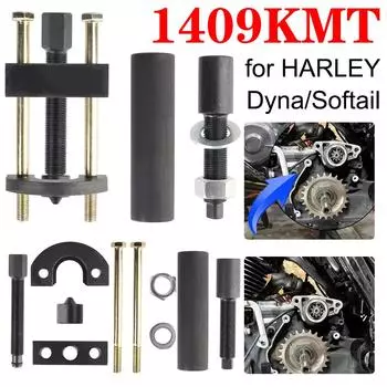 Big Twin Transmission 1 комплект 34902-84 Инструмент для установки внутренней обоймы подшипника главного вала, черный для Harley Electra Glide Съемник Инструмент для снятия sleeve