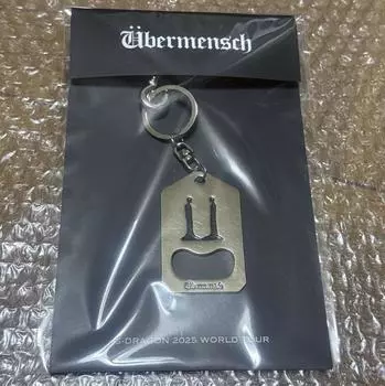 BIGBANG G-DRAGON Ubermensch ОФИЦИАЛЬНЫЙ MD METAL KEY RING Limited SEOUL TOUR BERMENSCH Новый