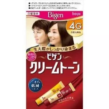 Bigen Cream Tone 4G x 6 pieces (natural maroon)
