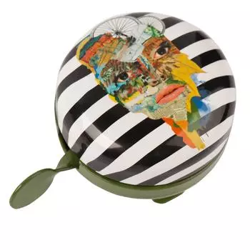 Biggdesign Nature Patterned Custom Design Colorful Bicycle Bell, Compatible with Handlebars from 19-22 mm, 5 cm Diameter
