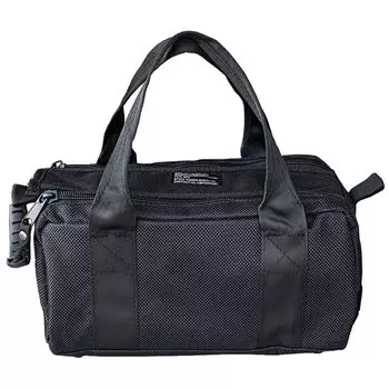 Bigman Tool Bag Tool Bag Tool Box Tool Storage Storage Bag Portable Cloth Durable DOUBLE ZIPPER BAG1 Black Black Tool Case BMB-01