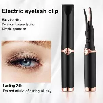 Бигуди 3 с регулируемой температурой, перезаряжаемые через USB, портативные, с быстрым нагревом, для завивки ресниц белый