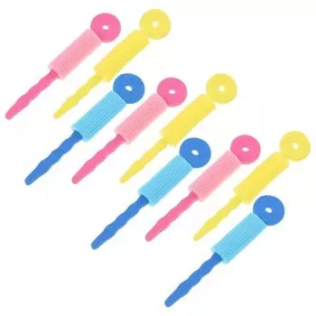 Бигуди для длинных волос 9 шт. Бигуди для волос Ролики Губчатые бигуди Инструмент для укладки волос своими руками