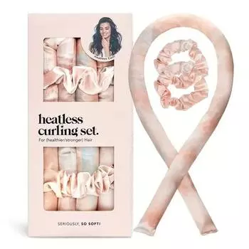 Бигуди для волос, без нагрева, повязка на голову, щипцы для завивки, пенопластовые щипцы для завивки, шелковая лента для завивки волос, кольцо для волос, инструменты для укладки волос своими руками, кудри для волос one size