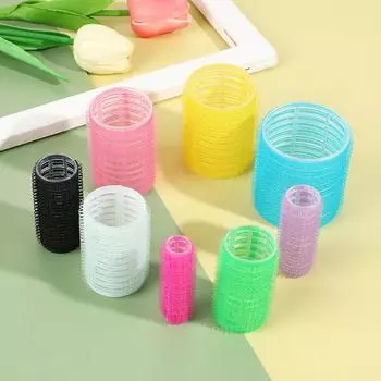 Бигуди для волос Держатель для бигуди Пластиковые бигуди для волос Бигуди для волос Косметические инструменты Аксессуары для укладки волос зелёный