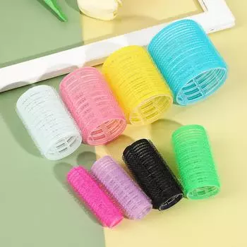 Бигуди для волос Держатель для бигуди Пластиковые бигуди для волос Бигуди для волос Косметические инструменты Аксессуары для укладки волос фиолетовый