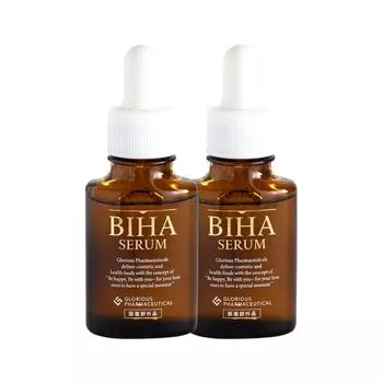 Biha Serum 20 мл запас на 1 месяц Лечебное введение Age Glorious Pharmaceutical BIHA SERUM [Официальный] Приблизительно. Квазилекарство, Сыворотка, Сыворотка, Кожа,