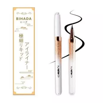 Bihada Eyeliner, Eyeliner, Non-smudging, Ultra-fine, Quick-drying Liquid Eyeliner, Waterproof, Highlights Eyelids, Waterproof, Color, For Lo