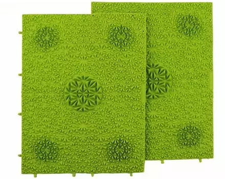 Bikan Natura Acupoint Esthetic Товары для массажа стоп с акупунктурой Коврик для акупунктуры стоп Стимулирующий косметический коврик, который можно носить в своей комнате hb003 из