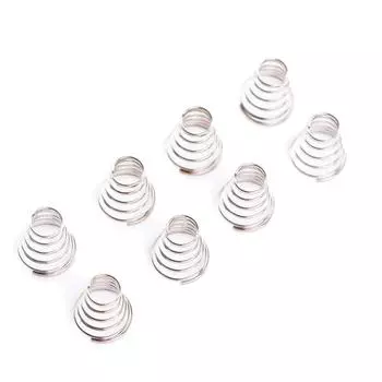 Bike 304 Stainless Steel Wheel Skewer Bike Hub Spring Lever Shaft Spring Cycling Hub Quick-Release 10Pcs