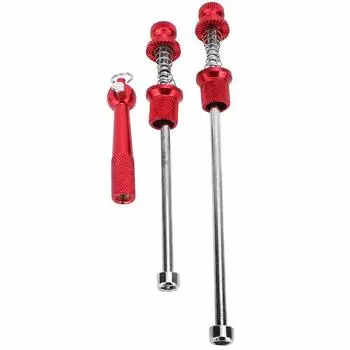 Bike Axle Quick Release Wheel Hub Front Durable Aluminum Alloy Ultra Lightweight Easy to Carry Skewer Front and Rear Set Hub Parts for Road Bike