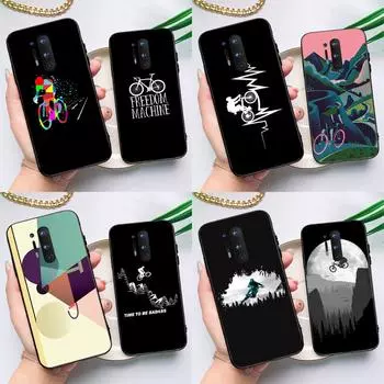 Bike Cycling Art Case For Oneplus 10T 8T 9R 9RT Ace 11 9 10 Pro Cover For Oneplus Nord N20 N10 2T CE 2 Lite OnePlus Nord CE2Lite