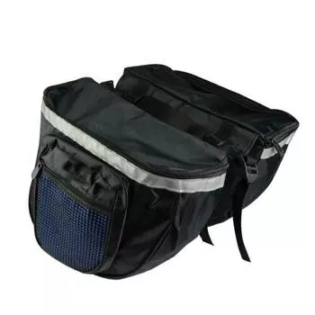 Bike Cycling Bicycle Rear Rack Seat Trunk Saddle Tail Storage Pannier Bag Pouch