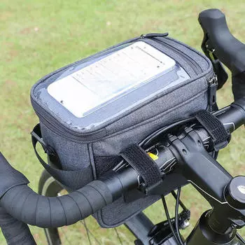 Сумка на руль велосипеда, съемный передний ремень для велосипеда, чехол для телефона, сумка для хранения велосипеда на плечо
