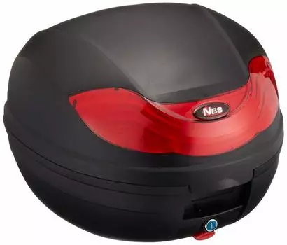 Bike Parts Center 907906 Задний кофр 32 л Съемная ручка Чехол Большая вместимость Мопед Черный/Retop