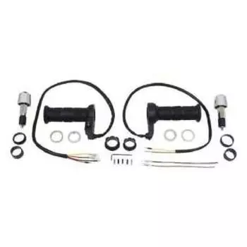 Bike Parts Center Black Universal Heated Grips and Right 903350 (Left Set)