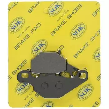 Bike Parts Center Brake Pads Front 2 Pieces 1 Set LD343 (857) Address V125/G, Let s II, ZZ, Address V100, Stomazi, etc. 6235