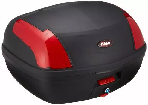 Bike Parts Центральный задний кофр 48л верхний кофр 907905 черный/красный