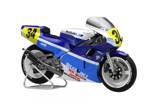 Bike Series Suzuki Late Model Plastic Model 1/12 No.18 RGV- (XR-74) 88