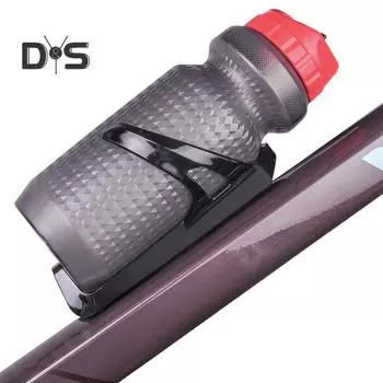 Держатель для бутылки с водой для велосипеда AirTag Locator Mount, легкий, универсальный, для горного велосипеда, шоссейного, горного, велосипеда, держатель для хранения воды, аксессуары для велосипеда чёрный