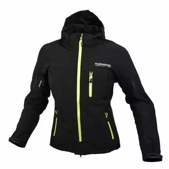 Bike Wear 3XL [KOMINE] 07-555 Men s Black/Neon