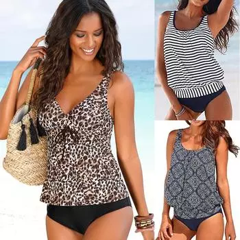 Бикини 2023, сексуальный купальник, женские комплекты танкини больших размеров, женские бандажные монокини для плавания, винтажная пляжная одежда, купальные костюмы xxl