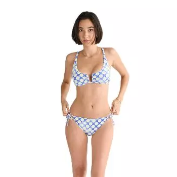 Бикини ARTSY TILE U BRALETTE SIDECK PPM5 [Roxy] Женский