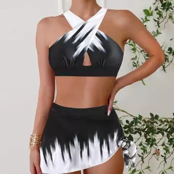 Бикини Комплект Купальник Женский Купальники Для Женщин Купальники Купальные Костюмы Пляжная Одежда Бикини Купальник XS белый