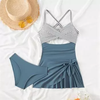 Бикини купальник женский танкини купальник новый комплект бикини на шнуровке сексуальный купальный костюм стринги для женщин летний пляжный бикини из двух частей S