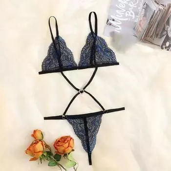 Бикини, нижнее белье Femme, сексуальное женское сексуальное женское белье, кружевное нижнее белье, одежда для сна, стринги, сексуальное женское белье для женщин, комплект с бюстгальтером и брюками S