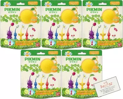 Bikkura Egg Pikmin с оригинальной благодарственной открыткой [Набор 5]
