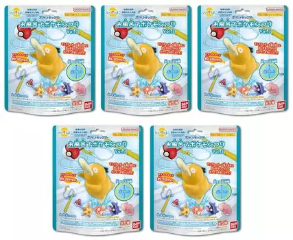 Bikkura Egg Pokemon Fishing in the Bath x 5 Vol.3 мыла
