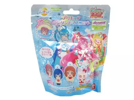 Bikkura Tamago Delicious Party PreCure PreCure Pendant Mascot 5 Pieces 1 Set Bath Salts Bath Ball Mascot