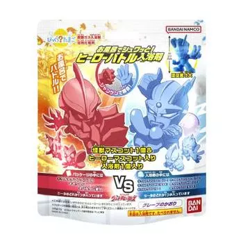 Bikkura Tamago Ultra Heroes Swish in the bath! hero battle bath salts