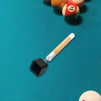 Бильярдный держатель для мела чехол для кия наконечник для шила пул снукер спортивные принадлежности переноска Square