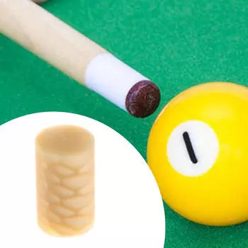 Бильярдный кий наконечник для бассейна легкие ремонтные принадлежности легко установить портативный Dark Beige