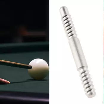 Бильярдный кий Соединительный штифт Болты для бильярда Удлинитель вала Aluminum Alloy