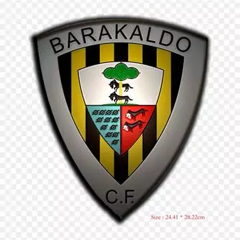 Bilbao Barakaldo Cf Football Iron on Heat Transfer Printing, виниловые нашивки, наклейки для одежды, аппликации «сделай сам», моющиеся нашивки
